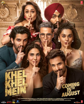 Khel Khel Mein - The MovieFlix Pro Review, Cast & Rating